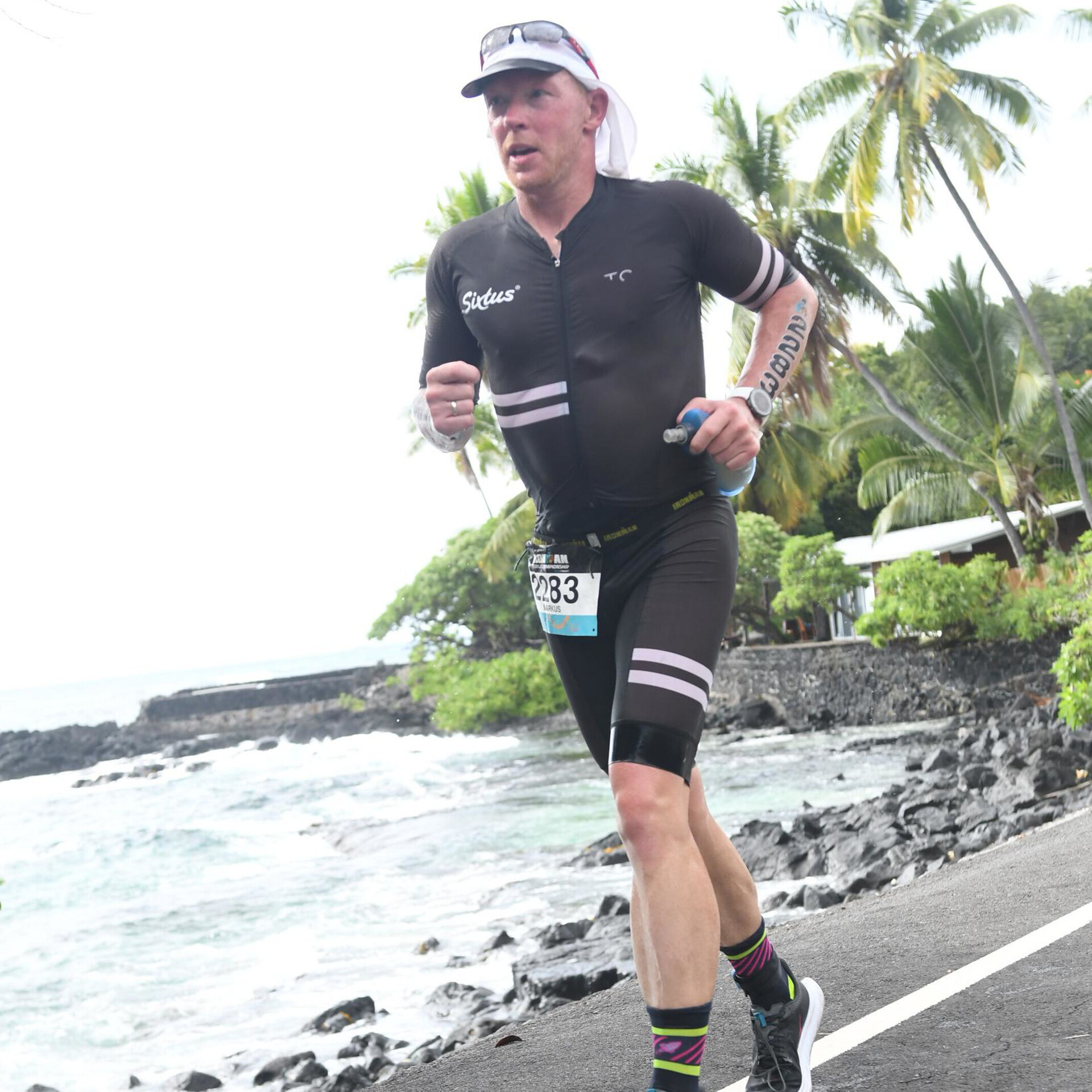Markus Nobbe am Joggen auf Hawaii